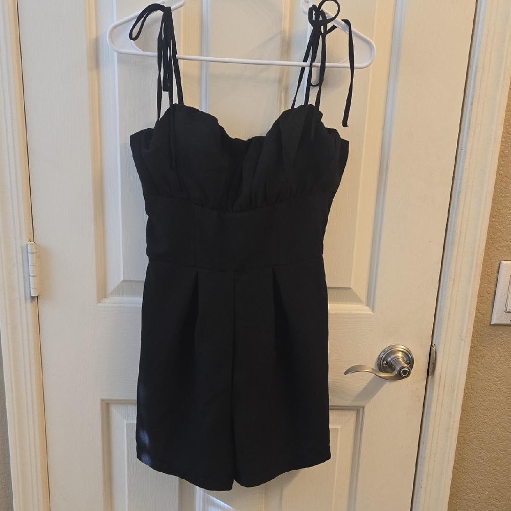 Stylish Black Women's Romper